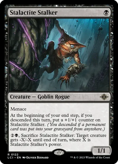 Stalactite Stalker, The Lost Caverns of Ixalan — Magic: The Gathering card