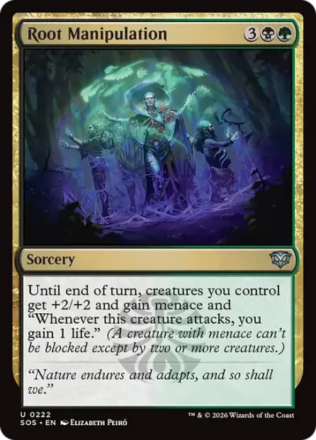 Root Manipulation, Secrets of Strixhaven — Magic: The Gathering card