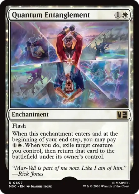 Quantum Entanglement, Marvel Super Heroes Commander — Magic: The Gathering card