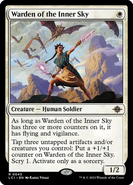 Warden of the Inner Sky, The Lost Caverns of Ixalan — Magic: The Gathering card