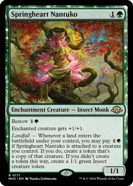 Springheart Nantuko, Modern Horizons 3 — Magic: The Gathering card
