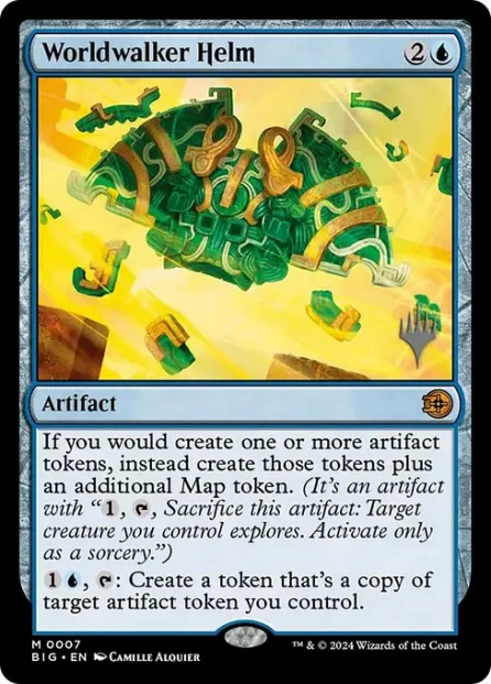 Worldwalker Helm, The Big Score Promos — Magic: The Gathering card