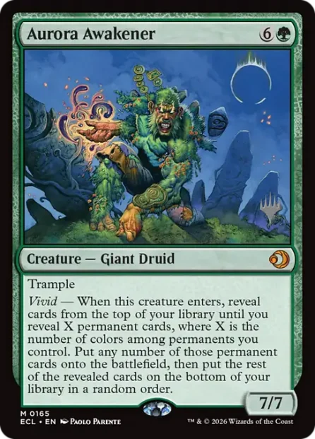 Aurora Awakener, Lorwyn Eclipsed Promos — Magic: The Gathering card