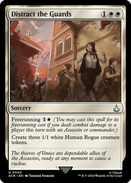 Distract the Guards, Assassin's Creed — Magic: The Gathering card