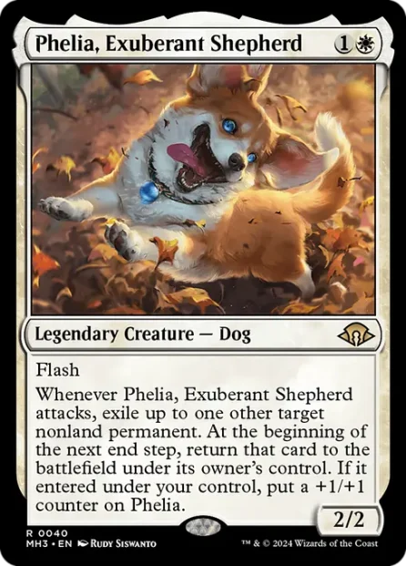 Phelia, Exuberant Shepherd, Modern Horizons 3 — Magic: The Gathering card