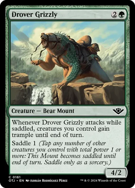 Drover Grizzly, Outlaws of Thunder Junction — Magic: The Gathering card