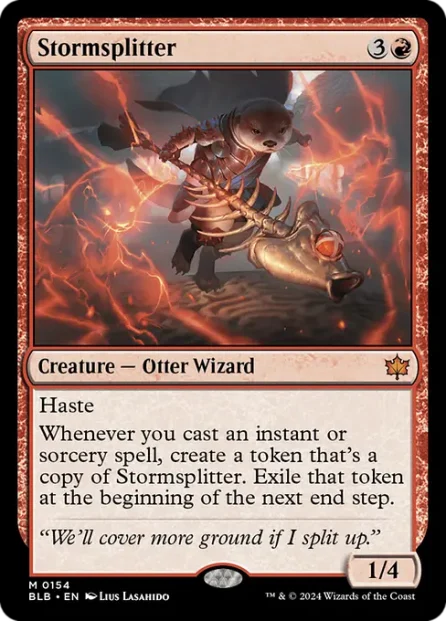 Stormsplitter, Bloomburrow — Magic: The Gathering card