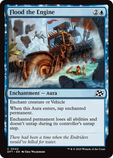 Flood the Engine, Aetherdrift — Magic: The Gathering card
