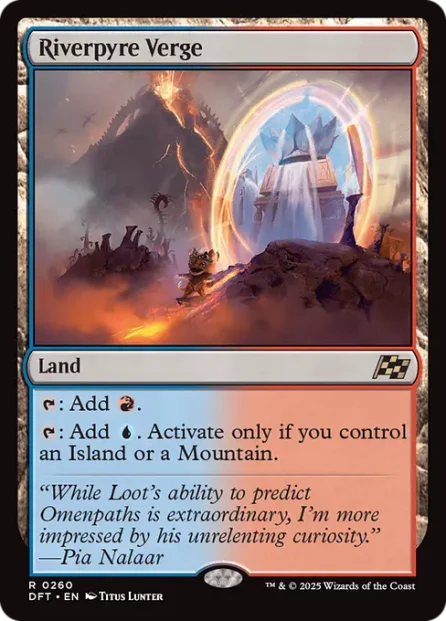 Riverpyre Verge, Aetherdrift — Magic: The Gathering card