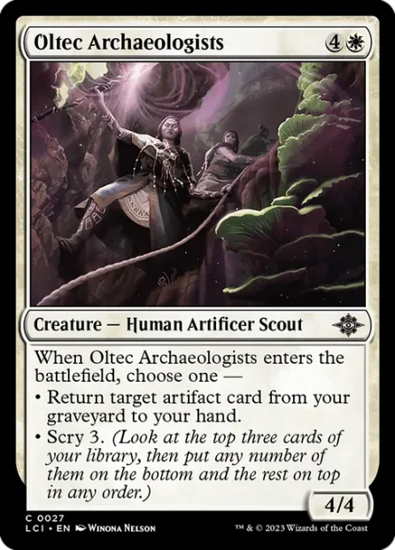 Oltec Archaeologists, The Lost Caverns of Ixalan — Magic: The Gathering card