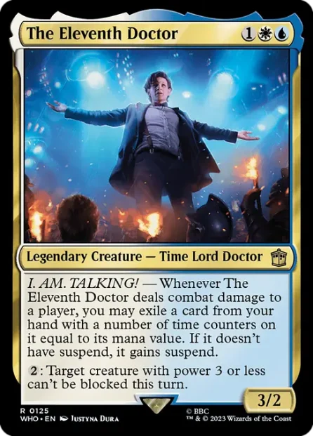 The Eleventh Doctor, Doctor Who — Magic: The Gathering card