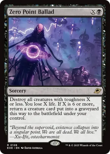 Zero Point Ballad, Edge of Eternities — Magic: The Gathering card