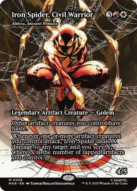 Alibou, Ancient Witness, Marvel Universe — Magic: The Gathering card