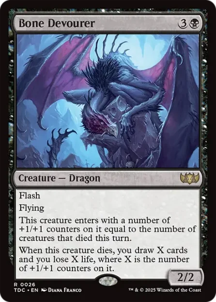 Bone Devourer, Tarkir: Dragonstorm Commander — Magic: The Gathering card