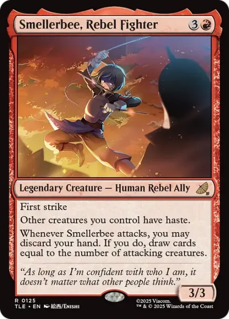 Smellerbee, Rebel Fighter, Avatar: The Last Airbender Eternal — Magic: The Gathering card