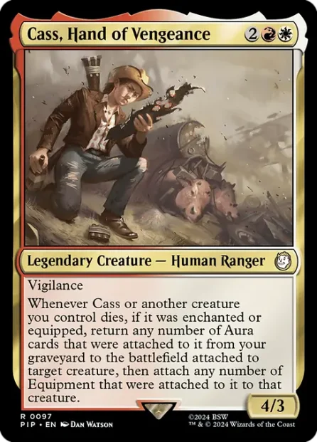 Cass, Hand of Vengeance, Fallout — Magic: The Gathering card