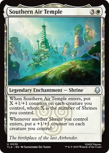 Southern Air Temple, Avatar: The Last Airbender — Magic: The Gathering card