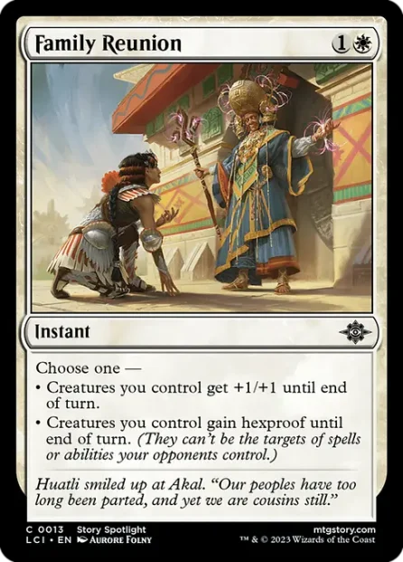 Family Reunion, The Lost Caverns of Ixalan — Magic: The Gathering card
