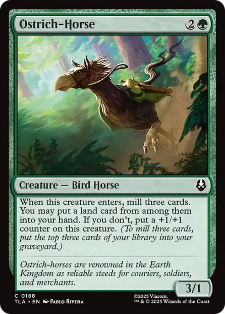 Ostrich-Horse, Avatar: The Last Airbender — Magic: The Gathering card