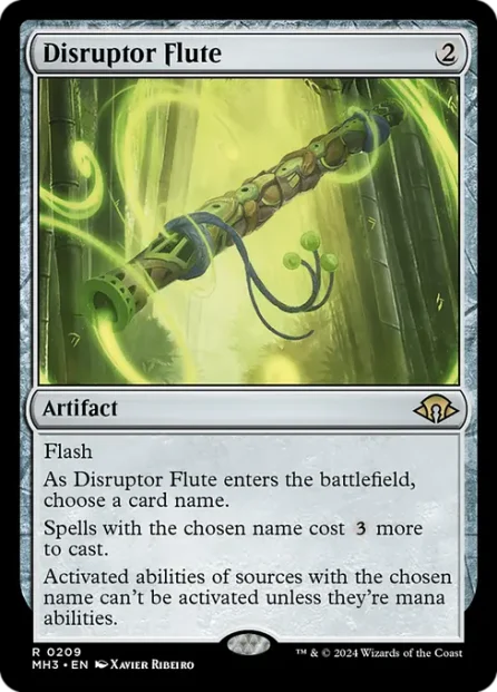 Disruptor Flute, Modern Horizons 3 — Magic: The Gathering card