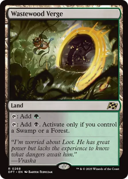 Wastewood Verge, Aetherdrift — Magic: The Gathering card