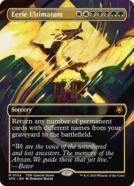 Eerie Ultimatum, Special Guests — Magic: The Gathering card