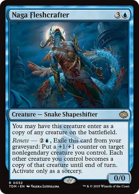 Naga Fleshcrafter, Tarkir: Dragonstorm — Magic: The Gathering card