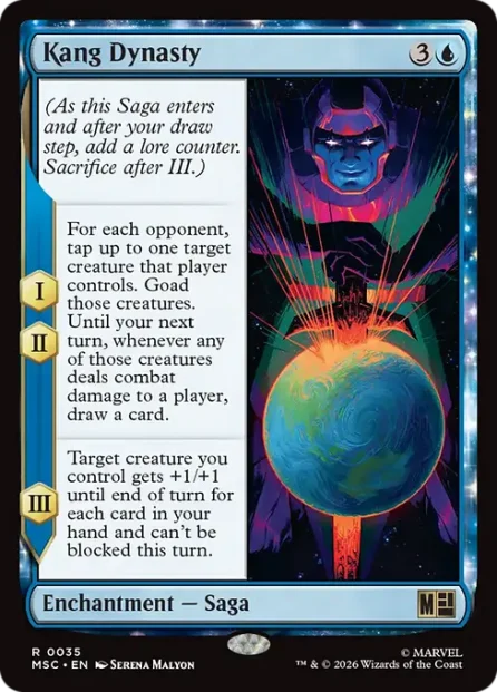 Kang Dynasty, Marvel Super Heroes Commander — Magic: The Gathering card