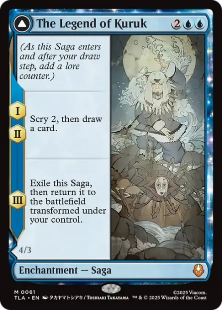 The Legend of Kuruk // Avatar Kuruk, Avatar: The Last Airbender — Magic: The Gathering card