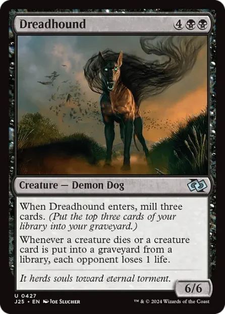 Dreadhound, Foundations Jumpstart — Magic: The Gathering card
