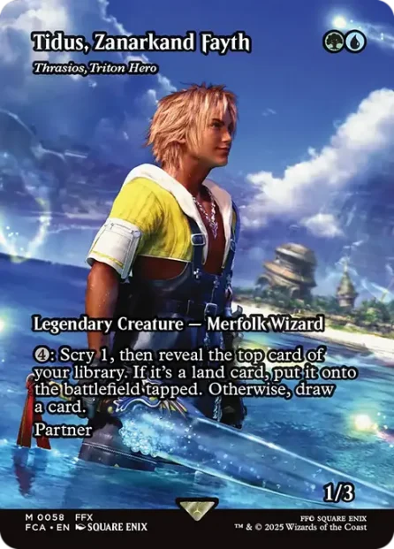 Thrasios, Triton Hero, Final Fantasy: Through the Ages — Magic: The Gathering card