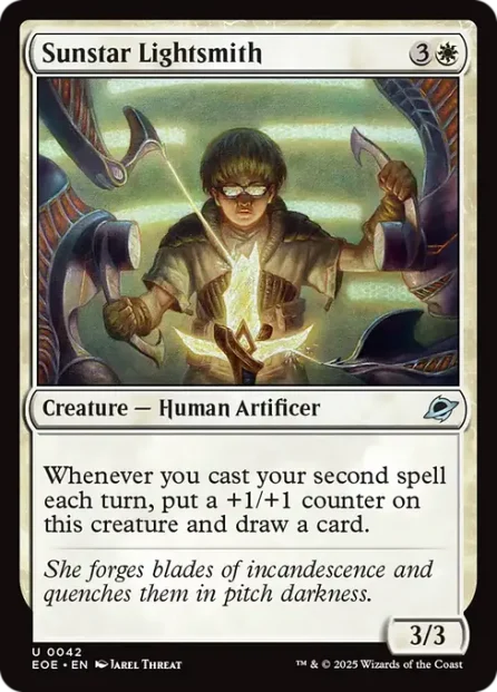 Sunstar Lightsmith, Edge of Eternities — Magic: The Gathering card