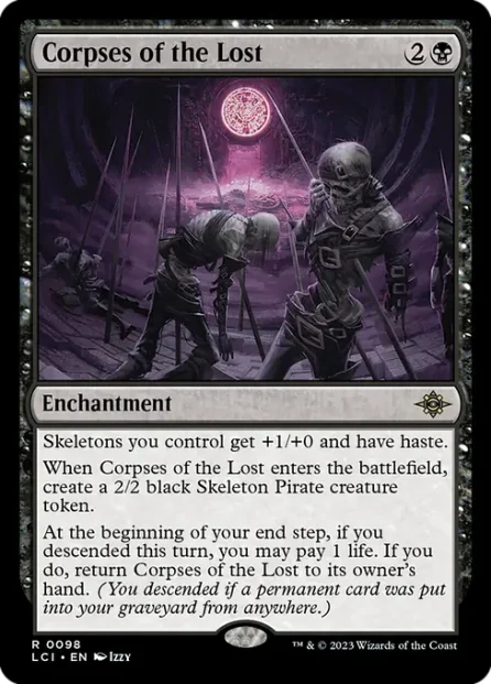 Corpses of the Lost, The Lost Caverns of Ixalan — Magic: The Gathering card