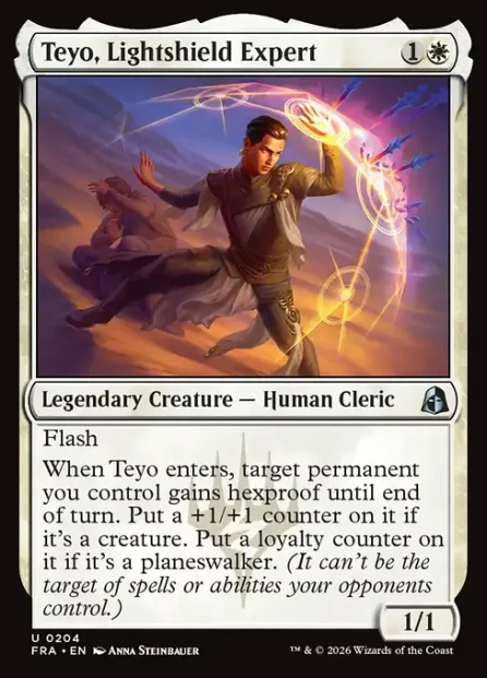 Teyo, Lightshield Expert, Reality Fracture — Magic: The Gathering card