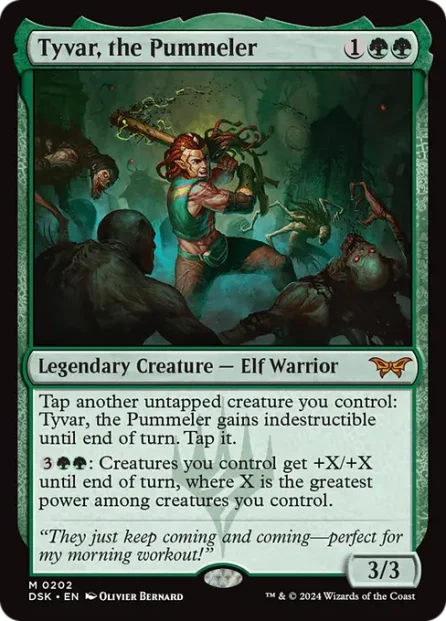 Tyvar, the Pummeler, Duskmourn: House of Horror — Magic: The Gathering card