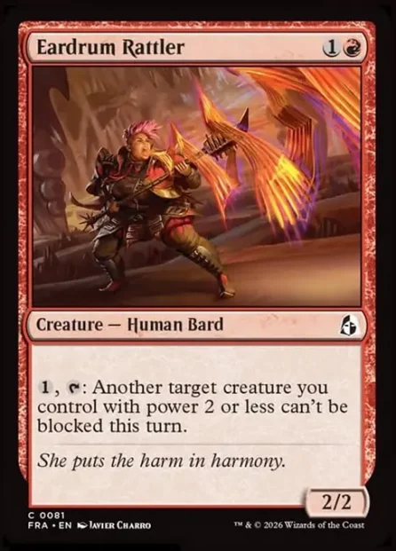 Eardrum Rattler, Reality Fracture — Magic: The Gathering card