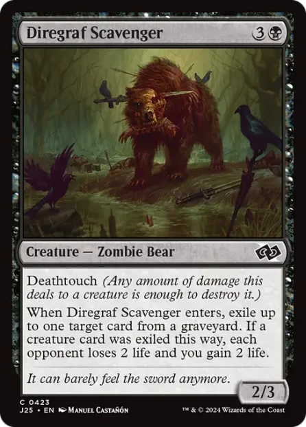 Diregraf Scavenger, Foundations Jumpstart — Magic: The Gathering card