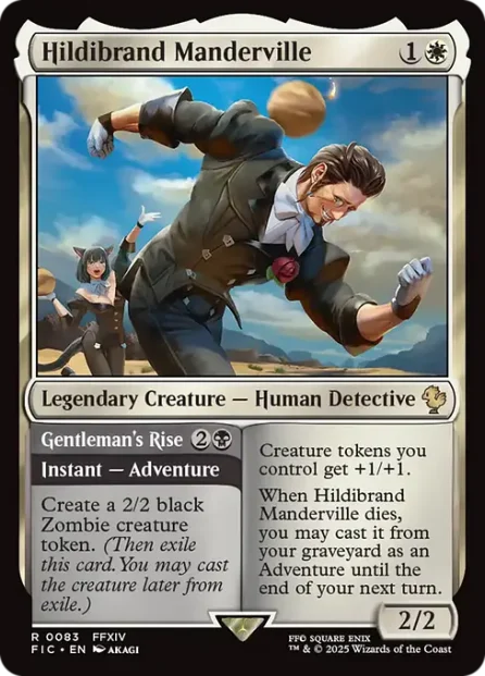 Hildibrand Manderville // Gentleman's Rise, Final Fantasy Commander — Magic: The Gathering card