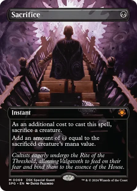 Sacrifice, Special Guests — Magic: The Gathering card