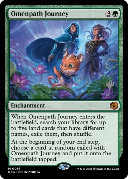 Omenpath Journey, The Big Score Promos — Magic: The Gathering card
