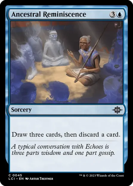Ancestral Reminiscence, The Lost Caverns of Ixalan — Magic: The Gathering card