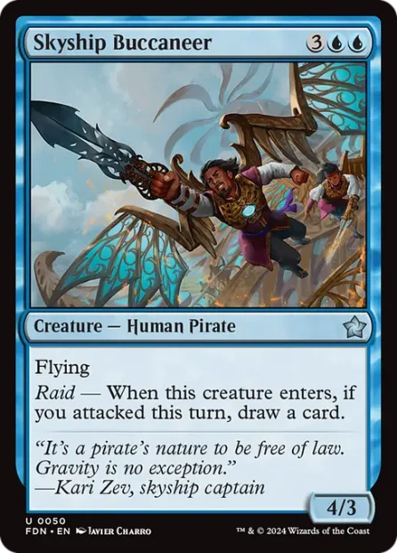 Skyship Buccaneer, Foundations — Magic: The Gathering card