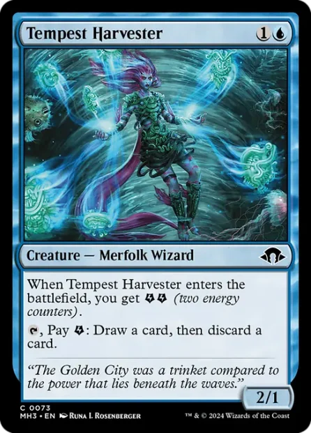Tempest Harvester, Modern Horizons 3 — Magic: The Gathering card