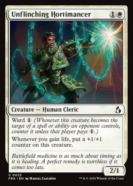 Unflinching Hortimancer, Reality Fracture — Magic: The Gathering card
