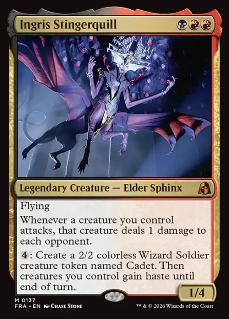 Ingris Stingerquill, Reality Fracture — Magic: The Gathering card