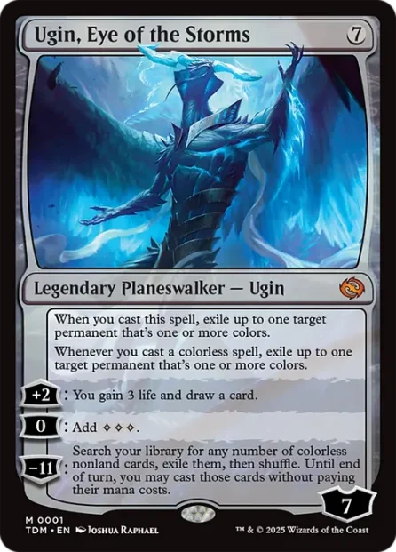 Ugin, Eye of the Storms, Tarkir: Dragonstorm — Magic: The Gathering card