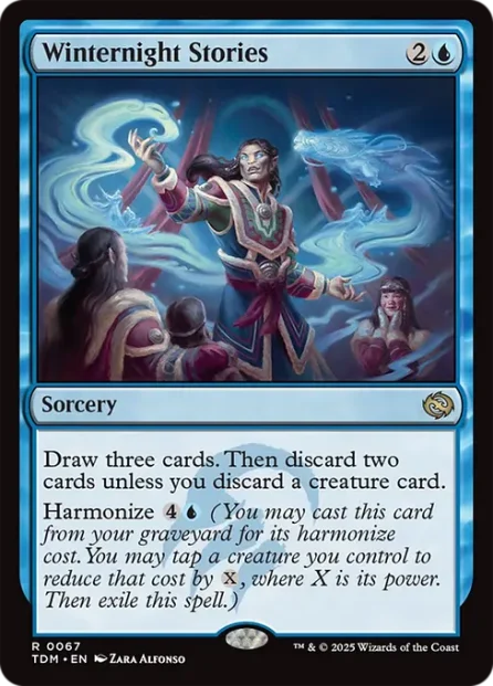 Winternight Stories, Tarkir: Dragonstorm — Magic: The Gathering card