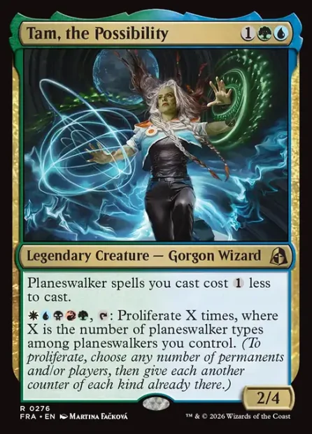 Tam, the Possibility, Reality Fracture — Magic: The Gathering card
