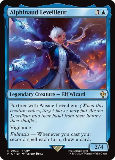 Alphinaud Leveilleur, Final Fantasy Commander — Magic: The Gathering card