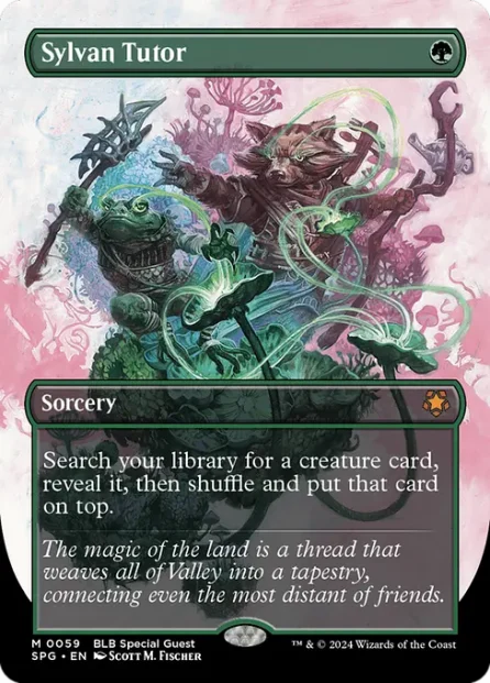Sylvan Tutor, Special Guests — Magic: The Gathering card